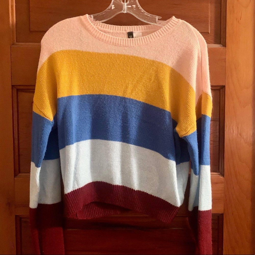 H&M Divided Bold Stripe Sweater